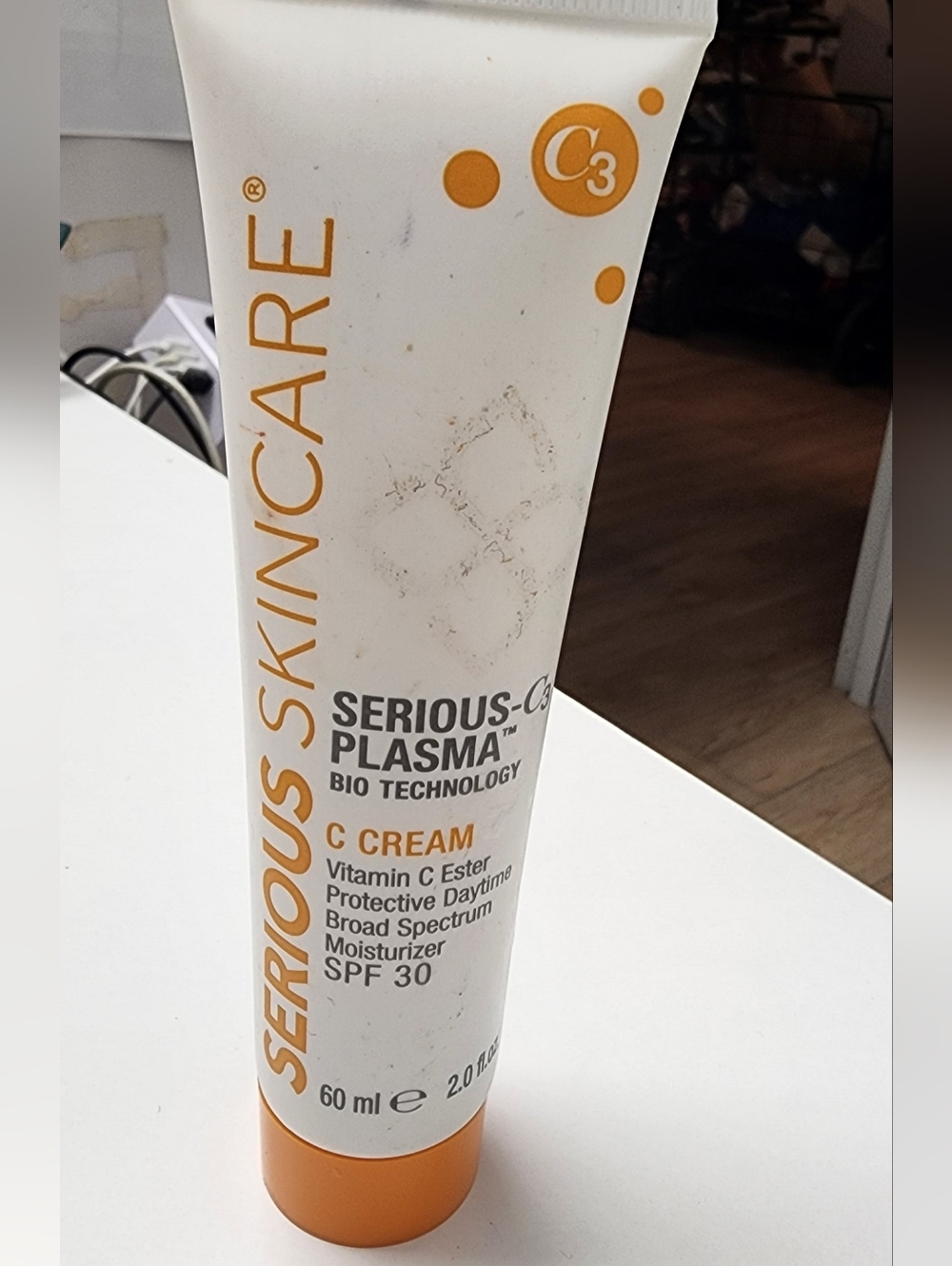 Serious Skincare Vitamin C Broad Spectrum SPF 30 Sunscreen Moisturizer 2 Fl.Oz.